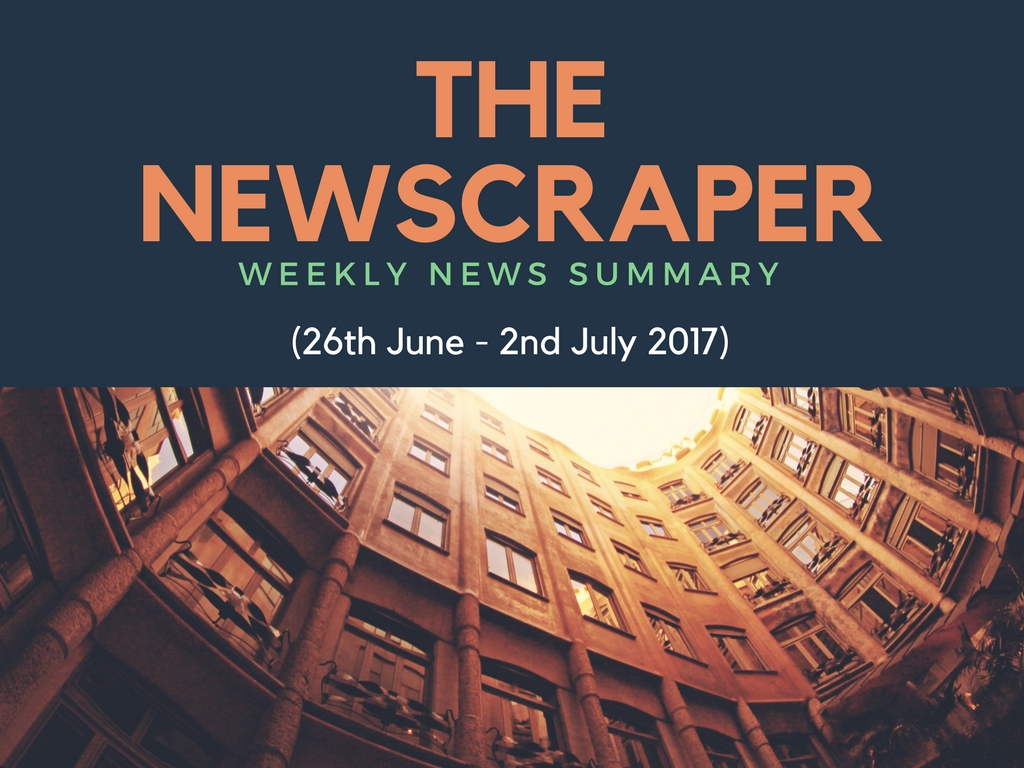 News summary from 2017 26th June to 2 july