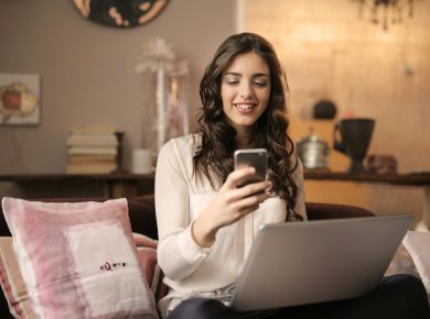 women at home